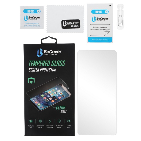 Фото - Захисне скло для смартфону BeCover Premium for Samsung Galaxy A12 SM-A125 Clear (705599)