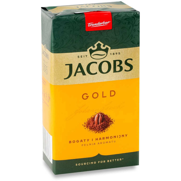 Фото - Кофе молотый Jacobs Gold 250 г (8711000681787)