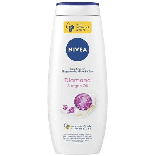 Фото - Гель для душу NIVEA Діамант та арганова олія 500 мл