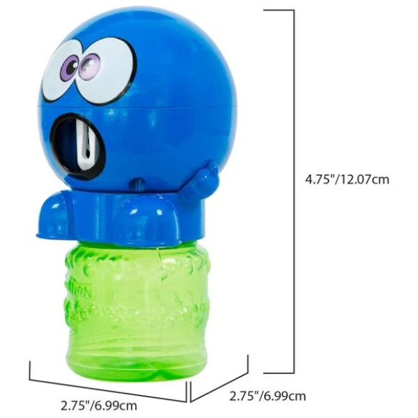 Фото - Мильні бульбашки GazilLion Чудик р-р 59 мл синій GZ36567