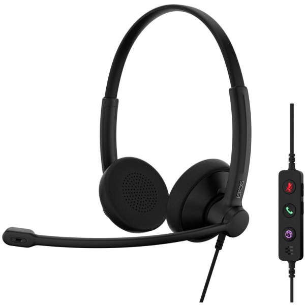 Фото - Гарнітура дротова Epos IMPACT 100 MS Stereo USB-C+A