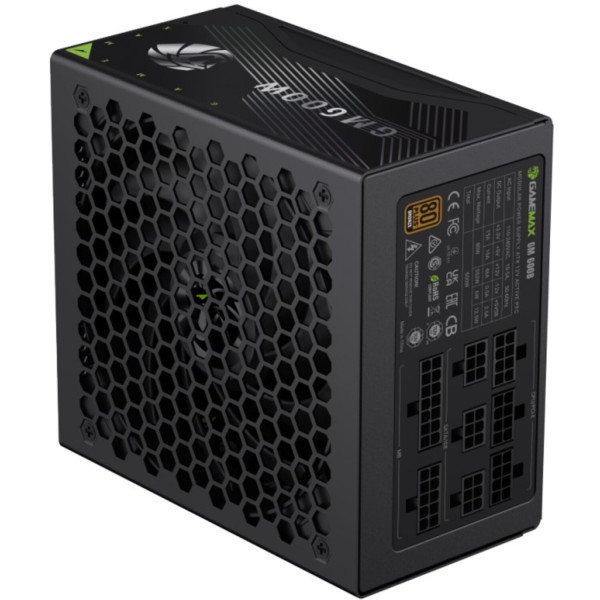 Фото - Блок живлення для ПК Gamemax GM 600B Fully-modular New