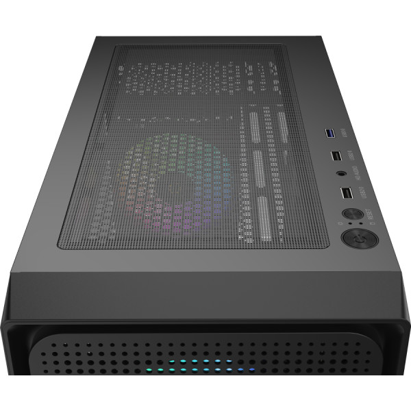 Фото - Корпус OCYPUS MATX W/O PSU GAMMA C50 BK ARGB (GAMMA-C50-BKG400XX-GL)