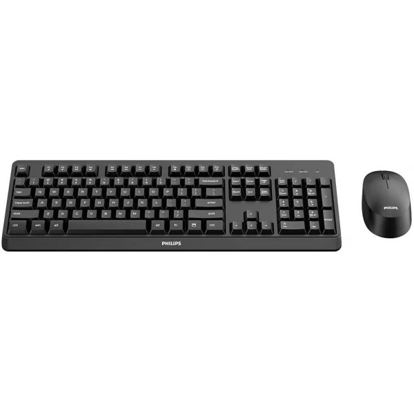 Фото - Клавіатура + миша бездротова Philips SPT6307BL/00 UA Black