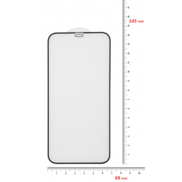 Фото - Защитное стекло для смартфона BeCover Apple iPhone 12 Black (705375)