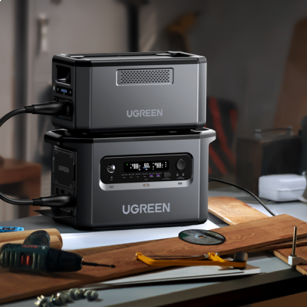 Фото - Додаткова батарея до зарядної станції UGREEN Power EB2000 2048Wh