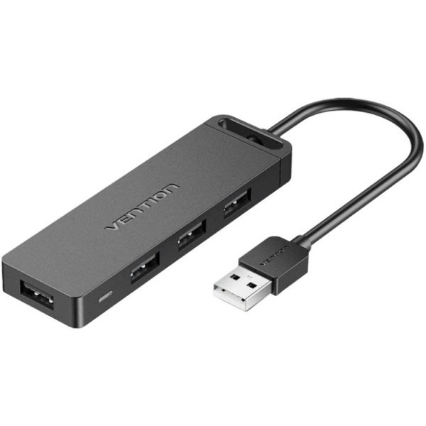 Фото - Хаб USB Vention USB 2.0 4xUSB 2.0, 0.15m (CHMBB)