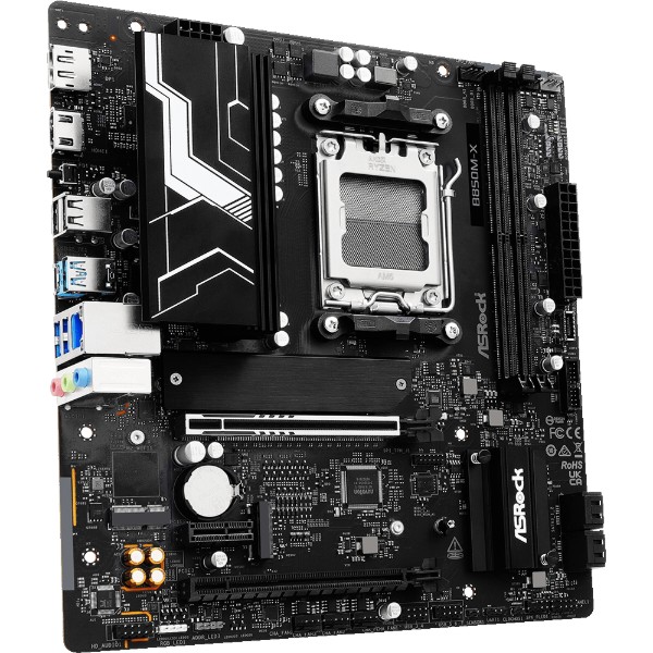 Фото - Материнська плата ASRock sAM5 AMD B850 (B850M-X R2.0)