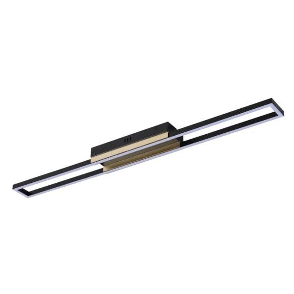 Фото - Люстра VALESO 3439/800 черная+ золотом LED 62W