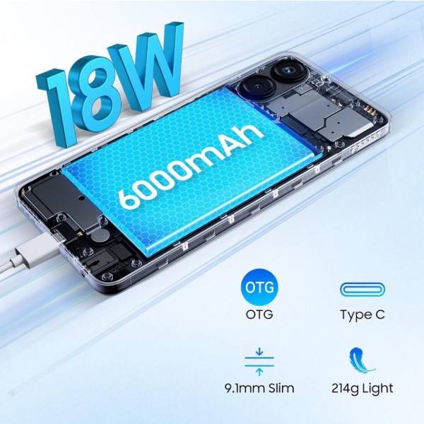 Фото - Смартфон Blackview Color 8 8/128GB Blue