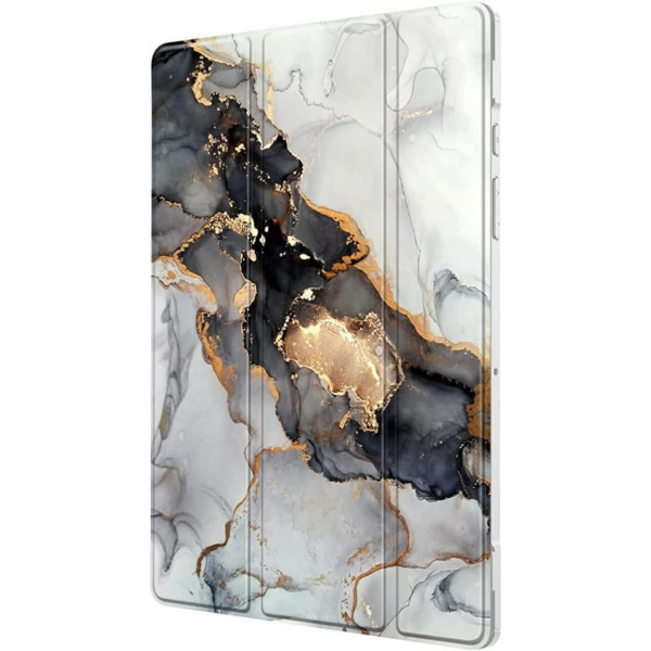 Фото - Чохол для планшета BeCover Soft Edge TPU з кріпленням для стілусу for Xiaomi Redmi Pad SE 8.7'' Gray Marble (712575)