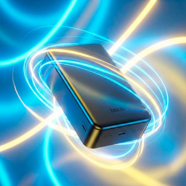 Фото - Батарея мобільна HOCO J160B Original PD20W Magnetic 20000 mAh Metal Gray (714785)