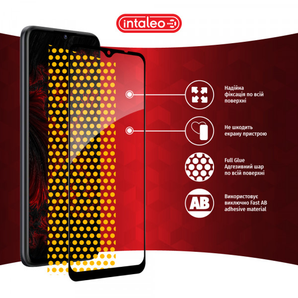 Фото - Захисне скло для смартфону Intaleo Full Glue for ZTE Blade A53 Black (1283126583308)