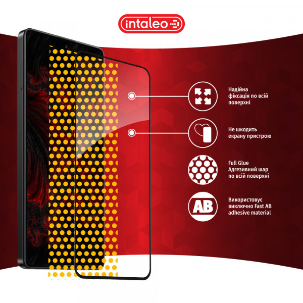 Фото - Захисне скло для смартфону Intaleo Full Glue for Xiaomi Poco M6 Pro Black (1283126589744)
