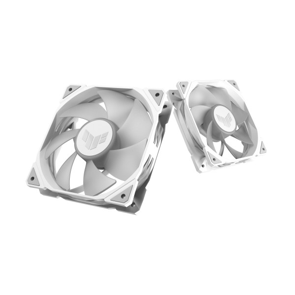 Фото - Корпусний вентилятор Asus TUF Gaming TR120 ARGB Reverse White (90DA00D3-B09000)