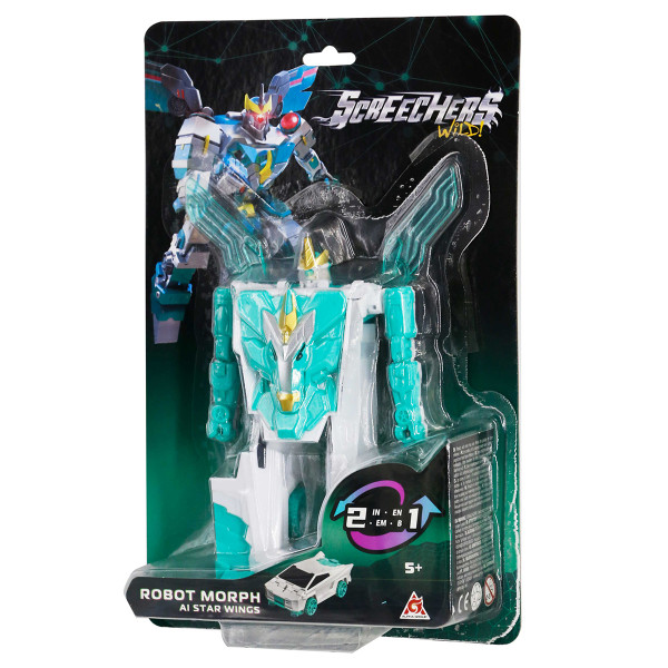 Фото - Робот-трансформер Screechers Wild! S5 – СТАР ВИНГС (EU686153)