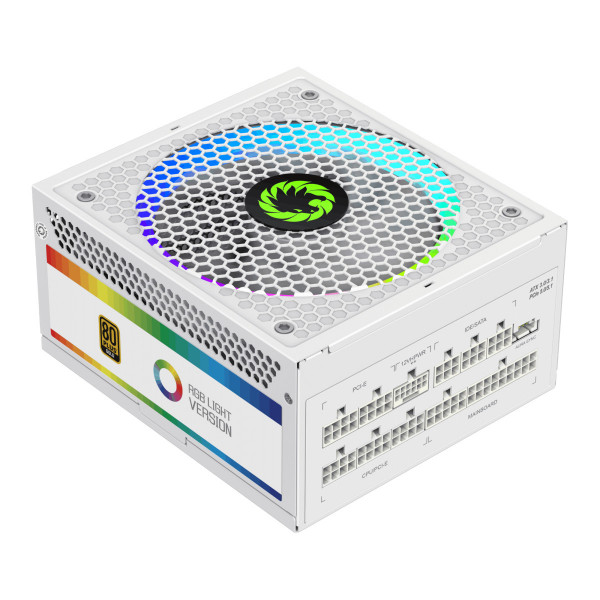 Фото - Блок питания для ПК Gamemax RGB 850 PRO WH (ATX3.1PCIe5.1)