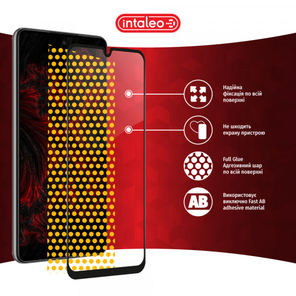 Фото - Захисне скло для смартфону Intaleo Full Glue for Samsung A25 5G Black (1283126574931)