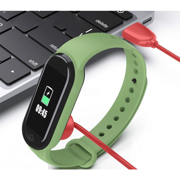 Фото - Ремінець для фітнес-браслету Armorstandart Set for Xiaomi Mi Band 7/6/5 New Style Red (ARM77038)