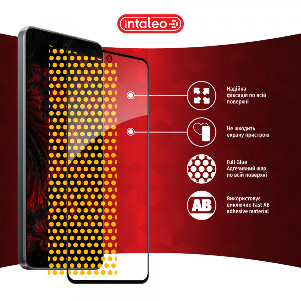 Фото - Захисне скло для смартфону Intaleo Full Glue for Xiaomi 12 Lite Black (1283126559389)