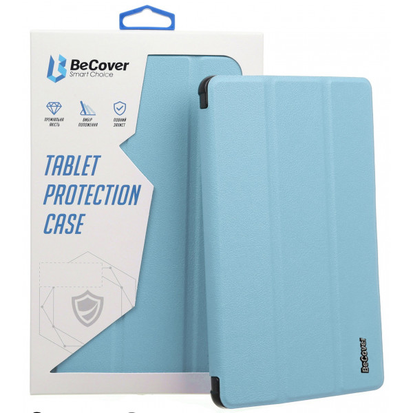 Фото - Чохол для планшета BeCover Smart for Samsung Galaxy Tab A8 SM-X200/SM-X205 Light Blue (707265)
