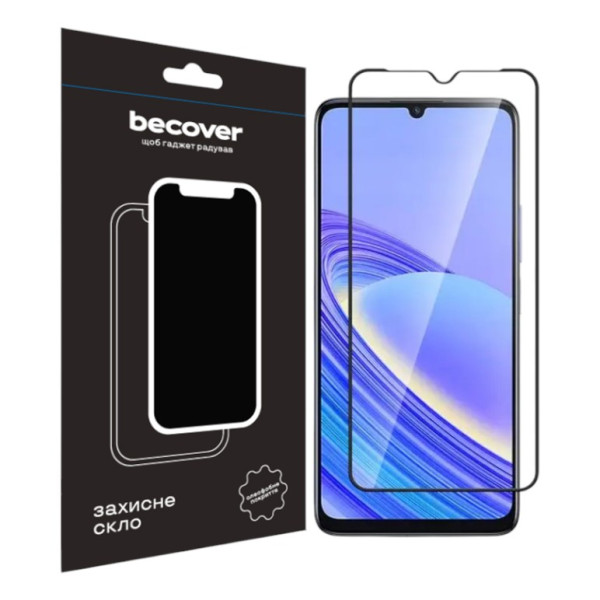 Фото - Захисне скло для смартфону BeCover for TCL 40 SE (T610K2) Black (711380)