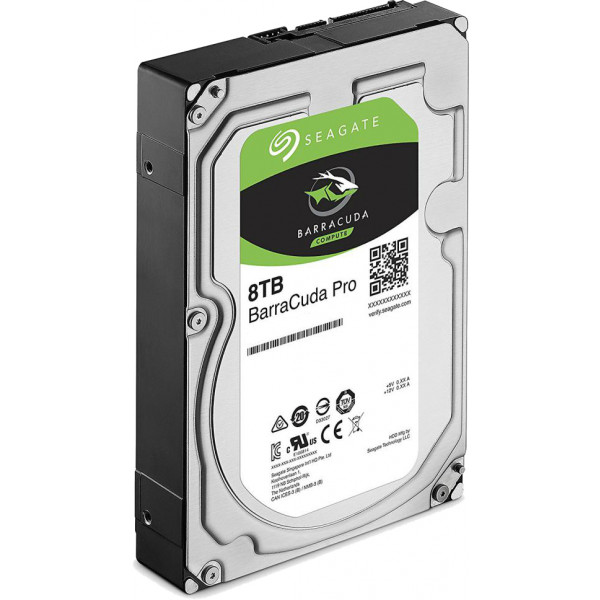 Фото - Жесткий диск внутренний Seagate BarraCuda Pro HDD 8TB 7200rpm 256MB 3.5 SATA III (ST8000DM0004)