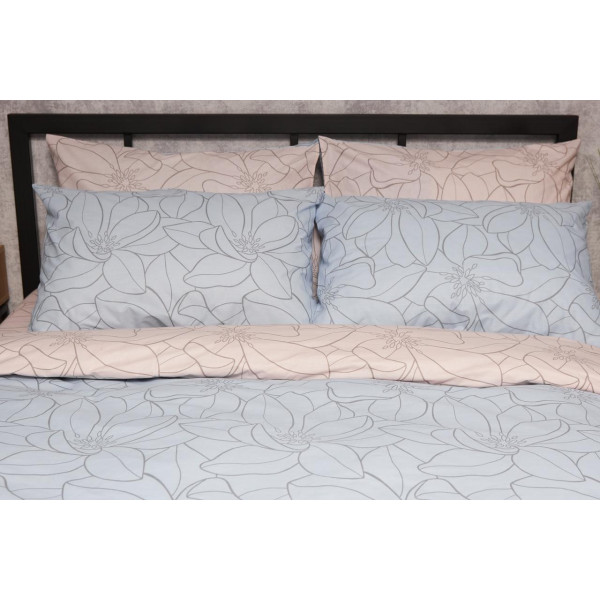 Фото - Комплект постельного белья Moon&Star Бязь Gold Люкс Lily King Size 220x240 см +нав. 2х40х60 (MS-820005775)