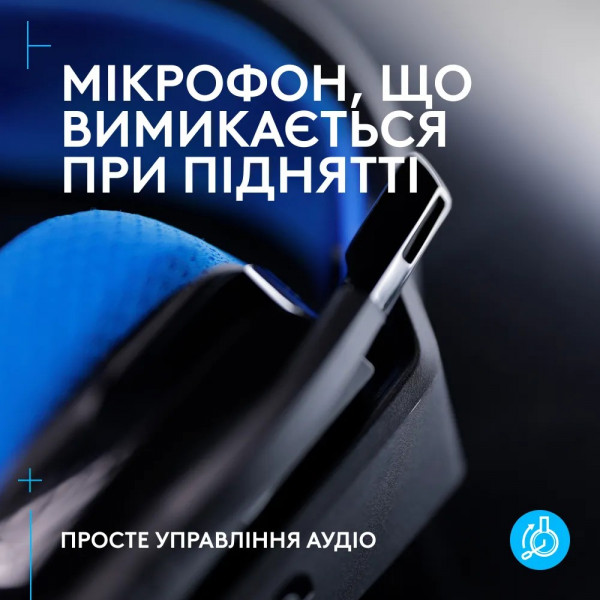 Фото - Гарнітура бездротова ігрова Logitech G535 Lightspeed Wireless Console Gaming Headset Black (939-002219)