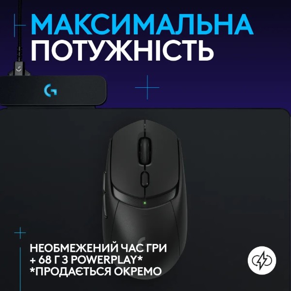 Фото - Мышь беспроводная игровая Logitech G309 Lightspeed Black (910-007199)