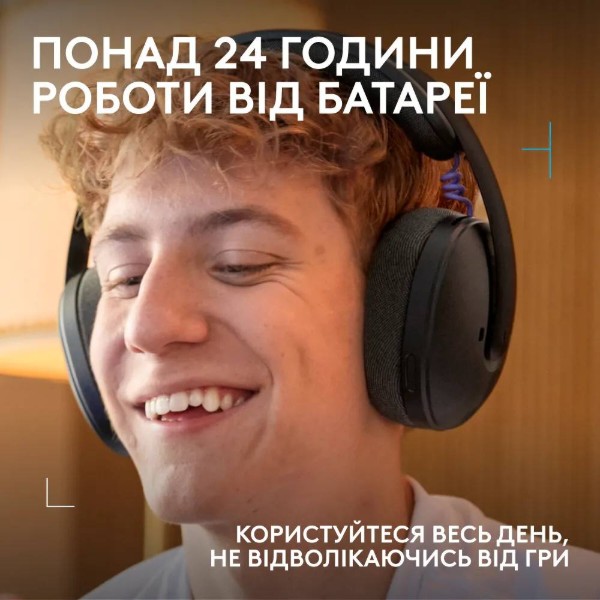 Фото - Гарнитура беспроводная игровая Logitech G325 LightSpeed Black (981-001524)