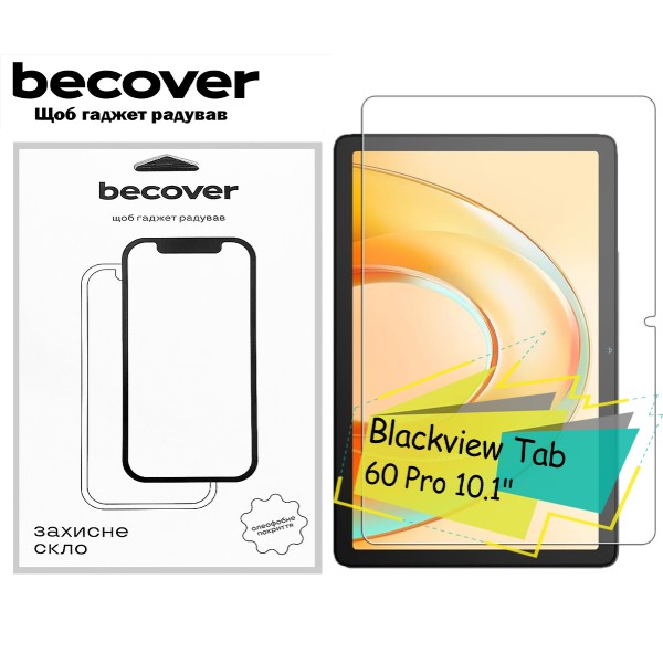 Фото - Защитное стекло для планшета BeCover for Blackview Tab 60 Pro 10.1" (713130)