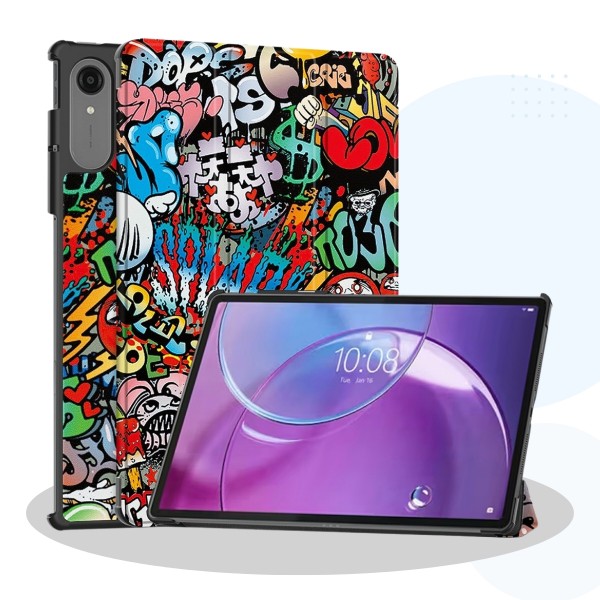 Фото - Чохол для планшету BeCover Smart Case for Lenovo Idea Tab Pro (2nd Gen) TB390FU 13.0" Graffiti (715809)