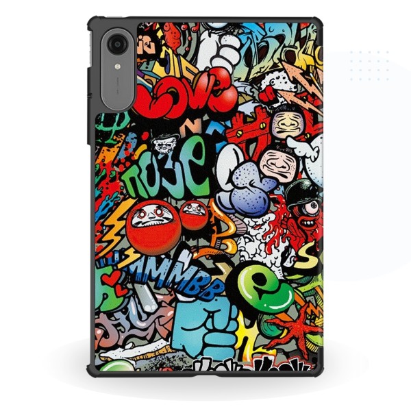 Фото - Чохол для планшету BeCover Smart Case for Lenovo Idea Tab Pro (2nd Gen) TB390FU 13.0" Graffiti (715809)