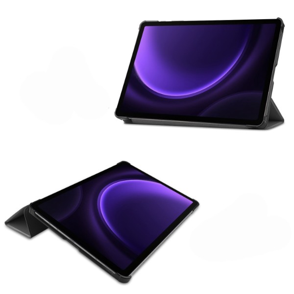 Фото - Чохол для планшету BeCover Smart Case for Samsung Galaxy Tab S9 (SM-X710/SM-X716)/S9 FE (SM-X510/SM-X516B) 11.0" Black Rose (715922)
