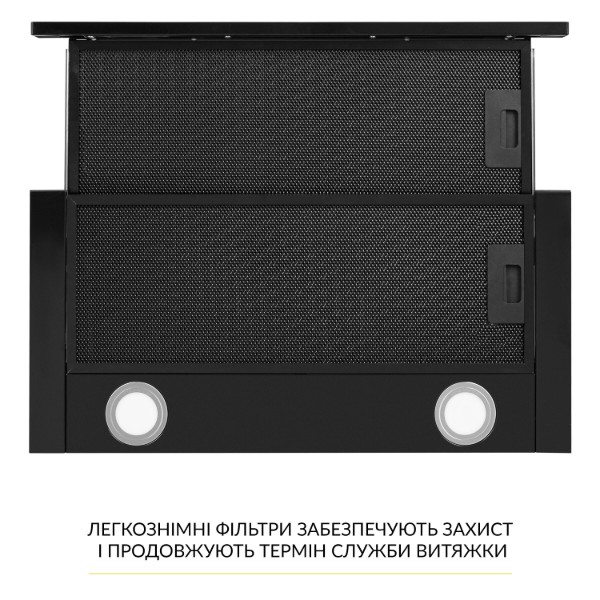 Фото - Вытяжка встраиваемая Weilor WT 65 FBL