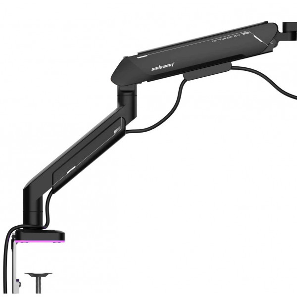 Фото - Кріплення настільне Anda Seat Stealth PRO II RGB 17''-42'' Black (AD-W-A9X-1S-BB)