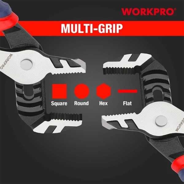 Фото - Клещи WORKPRO 250 мм CR-Ni PRO (WP231111)