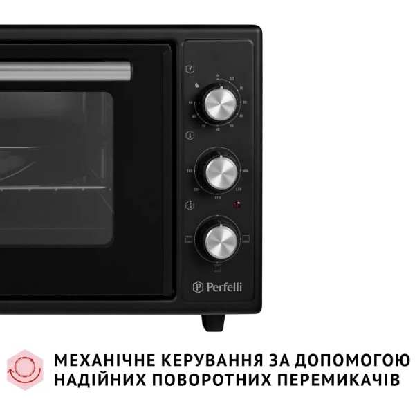 Фото - Печь электрическая Perfelli CLASSIC 48 BLACK