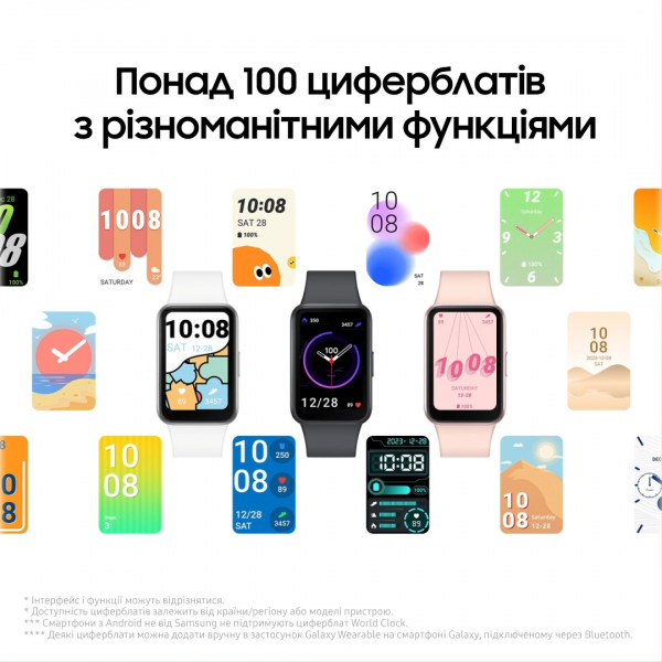 Фото - Фітнес-браслет Samsung Galaxy Fit3 Pink Gold (SM-R390NIDASEK)