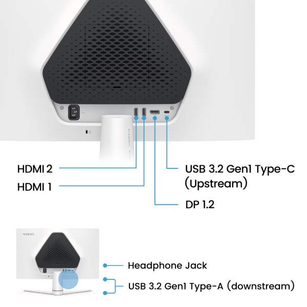 Фото - Монітор ігровий BenQ Mobiuz EX251 (9H.LN9LA.TBE)