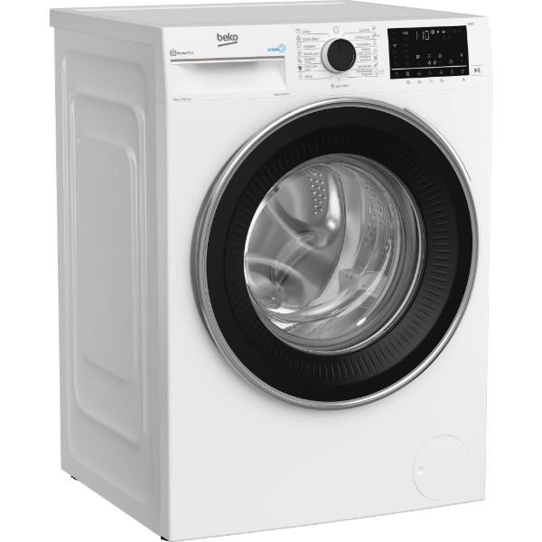 Фото - Комплект техники Beko Стиральная машина с фронтальной загрузкой + Сушильная машина + Комплект креплений для установки в колонну Beko B3WFU5943W + B5T69233 + NPSKW