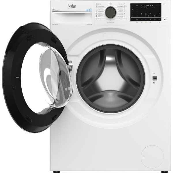 Фото - Комплект техники Beko Стиральная машина с фронтальной загрузкой + Сушильная машина + Комплект креплений для установки в колонну Beko B3WFU5943W + B5T69233 + NPSKW