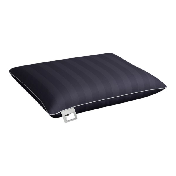 Фото - Подушка ортопедическая MirSon №7003 Elite Noble stripe Graphite Women 590х430х100