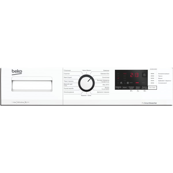 Фото - Пральна машина Beko WUE 6512 IXBW