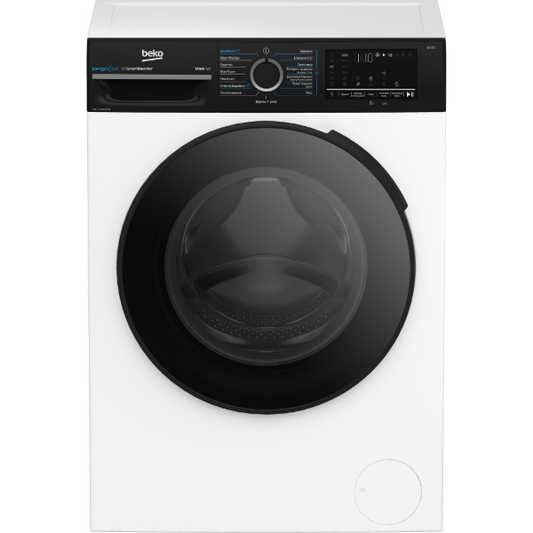 Фото - Комплект техніки Beko Пральна машина з фронтальним завантаженням + Сушильна машина + Комплект кріплень для встановлення в колону Beko BM3WFSU47235WPBB2 + BM3T47239WPBB2 + PSKS