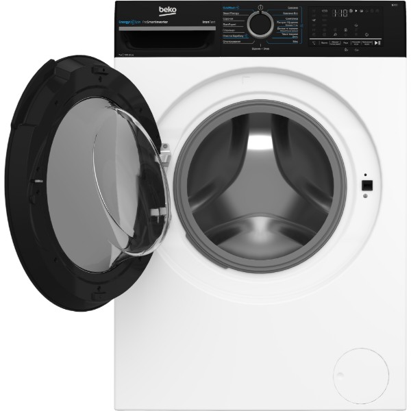 Фото - Комплект техніки Beko Пральна машина з фронтальним завантаженням + Сушильна машина + Комплект кріплень для встановлення в колону Beko BM3WFSU47235WPBB2 + BM3T47239WPBB2 + PSKS