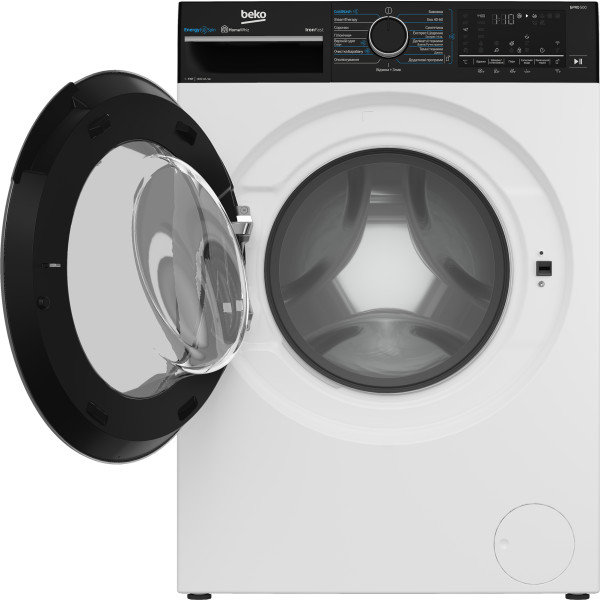 Фото - Комплект техники Beko Стиральная машина с фронтальной загрузкой + Сушильная машина Beko B5WFU69415WPBB + B5T69233