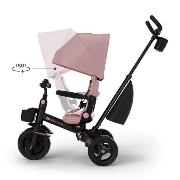 Фото - Триколісний велосипед Kinderkraft Aveo 2 Plus Pink (KRAVEO02PNK0000)