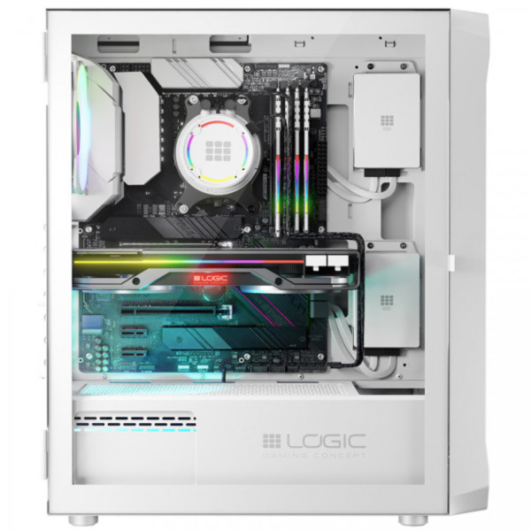 Фото - Корпус Logic Concept PORTOS MESH+GLASS ARGB (AT-PORTOS-20-0000000-0002) без БП